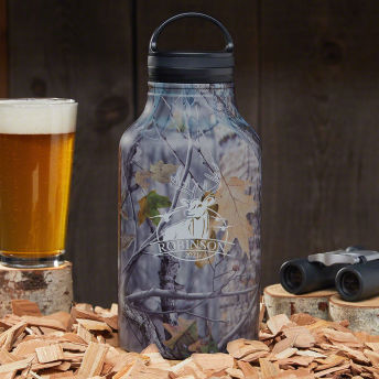 Custom Camo Growler for Hunters - 33 Unique Gifts for Hunters
