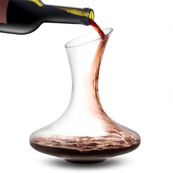 Hand Blown Crystal Wine Decanter - 26 Brilliant Gifts for Wine Lovers