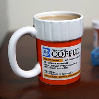 Hilarious 12 oz Prescription Coffee Mug - 34 Awesome Gifts for Coffee Lovers
