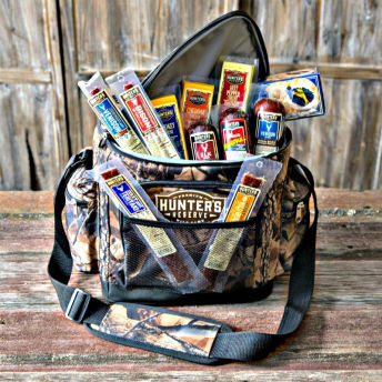 Hunters Reserve Wild Game Camo Cooler Bag with Assorted  - 33 Unique Gifts for Hunters