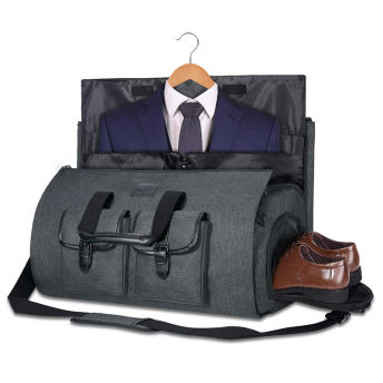 Large Garment Suit Duffel Bag with Shoe Pouch - 32 Unique and Practical Gifts for Avid Travelers