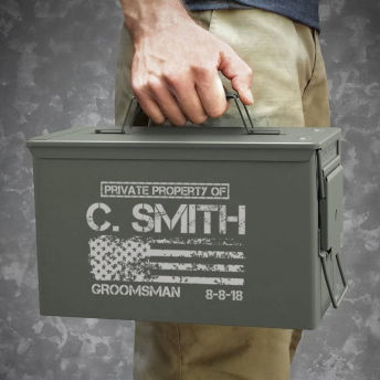 Personalized Engraved Ammo Can Storage Box - 33 Unique Gifts for Hunters