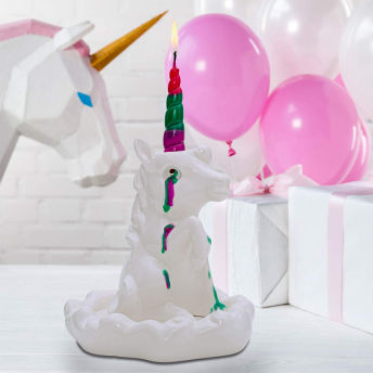 Sad Crying Unicorn Tears Candle - 15 Most Magical Unicorn Gift Ideas for Kids and Adults