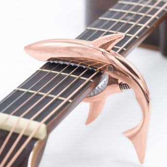 Shark Capo for Acoustic and Electric Guitars - 36 Unique Gifts for Guitar Players