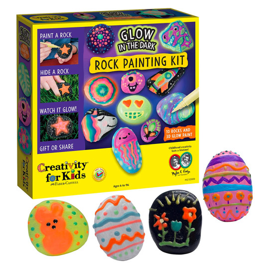 Glow in the Dark Rock Painting Kit