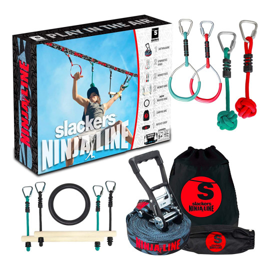 Slackers Ninjaline Intro Kit for Outdoor Ninja Warrior Training